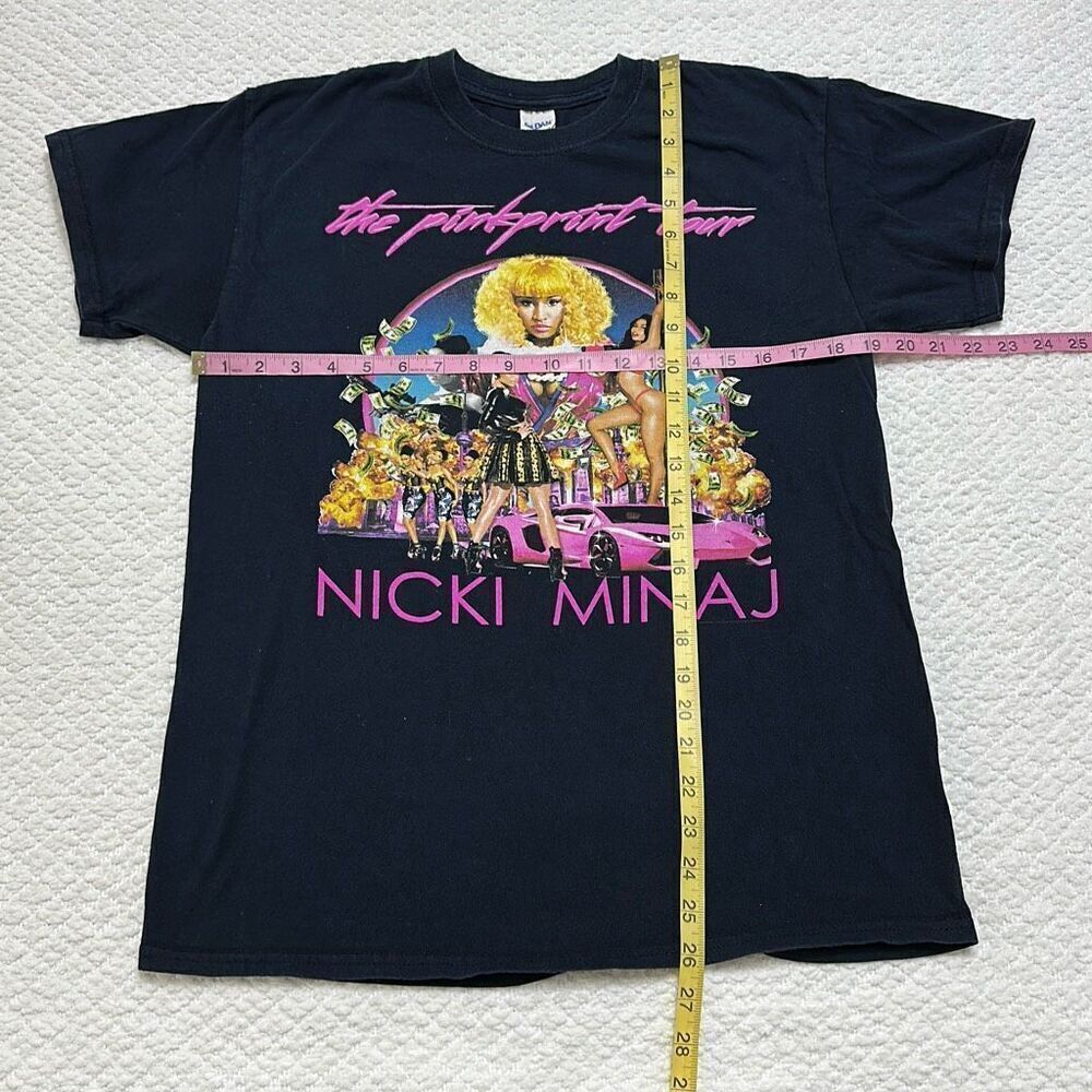Nicki Minaj The Pinkprint Tour Black T-shirt Women’s M - Picture 4 of 5